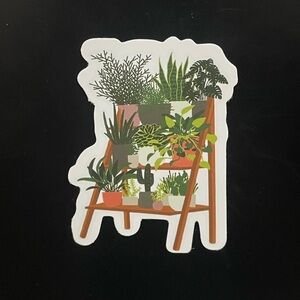 Potted Plant Collection Sticker